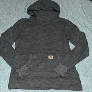 Carhartt Olive Green Light Hooded Pullover, size M! In brand new condition!